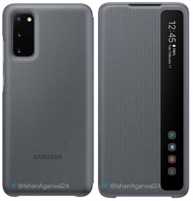 Показаны официальные защитные чехлы для смартфонов Samsung Galaxy S20 - «Новости сети»