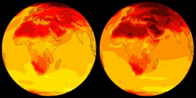Видео дня: сценарии изменения климата в глобальном масштабе - «Новости сети»