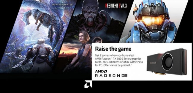 AMD подарит до трёх игр покупателям видеокарт Radeon RX 5000-й серии - «Новости сети»