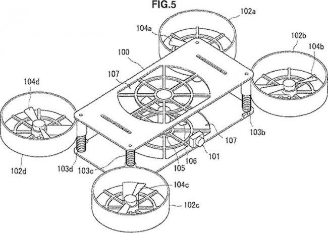 Судя по патенту, Sony работает над фотоаппаратом, раскладывающимся в дрон - «Новости сети»