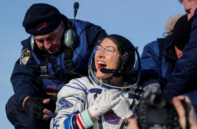 Рекорд по продолжительности нахождения женщины в космосе достиг 328 дней - «Новости сети»