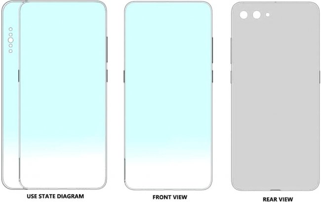Xiaomi запатентовала ещё один вариант горизонтального сдвижного смартфона - «Новости сети»