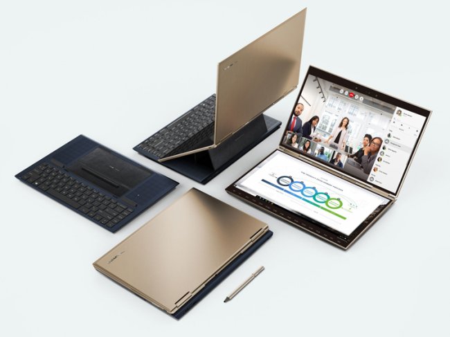 Compal Envision Lite: необычный гибридный ноутбук с двумя дисплеями - «Новости сети»