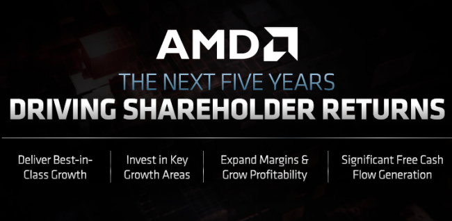 AMD сформировала более оптимистичную финансовую модель на пятилетку - «Новости сети»