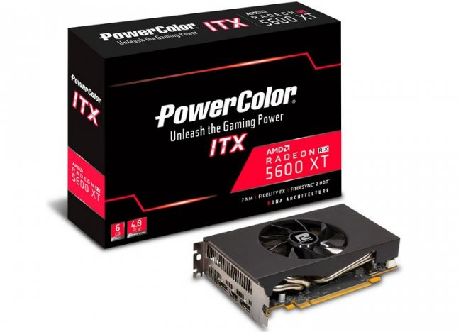 PowerColor подготовила компактную видеокарту Radeon RX 5600 XT ITX - «Новости сети»