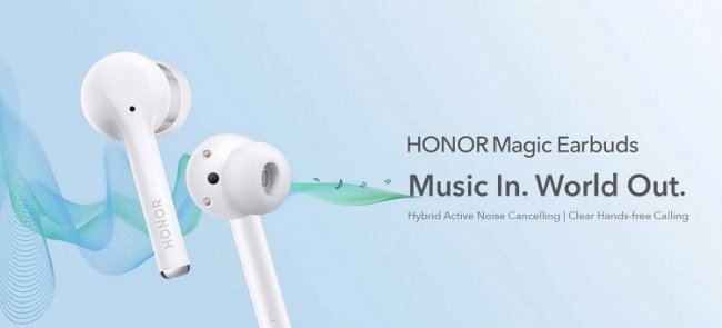 Huawei представила беспроводные наушники Honor Magic Earbuds - «Новости сети»