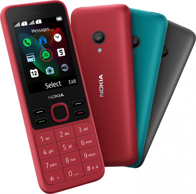 Кнопочные телефоны Nokia 125 и Nokia 150 оборудованы 2,4" дисплеем - «Новости сети»