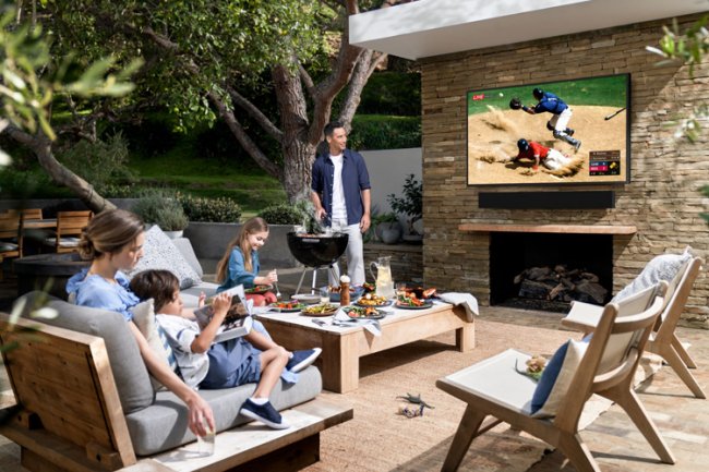 Телевизоры Samsung Terrace формата 4К подходят для открытых пространств - «Новости сети»