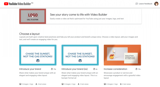 Обзор YouTube Video Builder — конструктора рекламных видеороликов от Google - «Заработок»