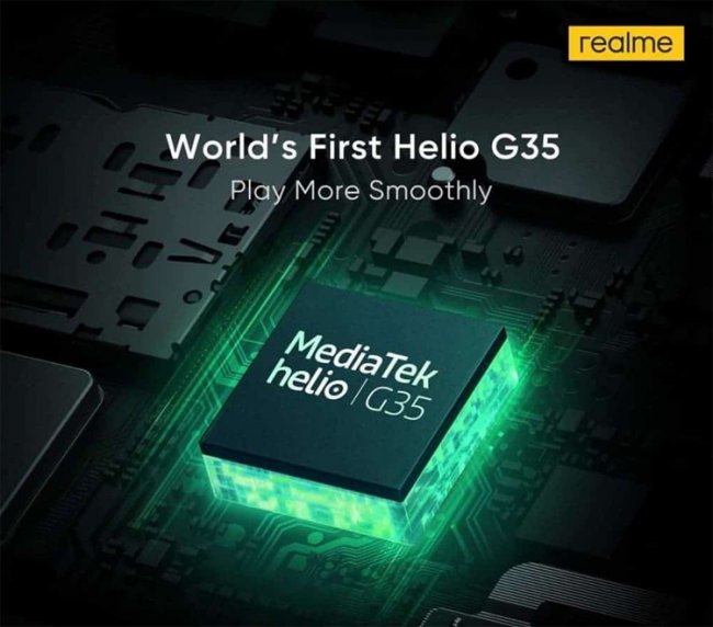 Realme C11 станет первым в мире смартфоном на платформе MediaTek Helio G35 - «Новости сети»