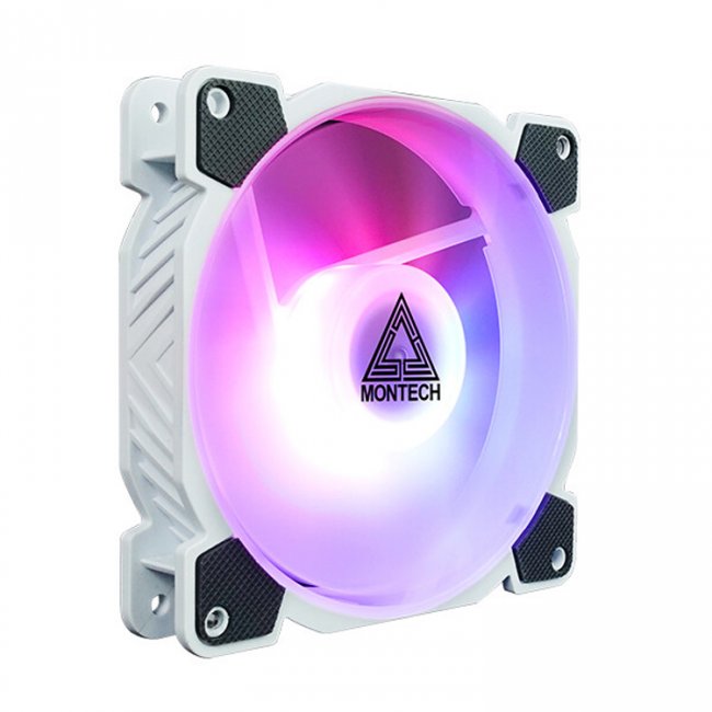 Вентиляторы Montech Z3 Pro ARGB выполнены в белом цвете и имеют RGB-подсветку - «Новости сети»