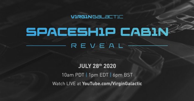 Virgin Galactic покажет кабину туристического космического корабля VSS Unity в конце июля - «Новости сети»