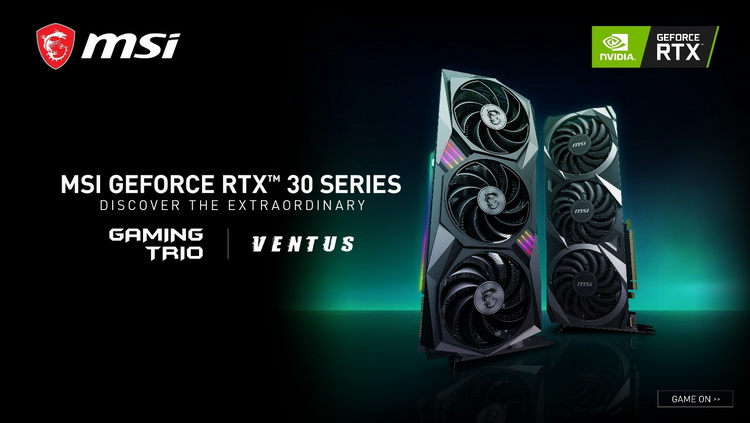 MSI представила свои варианты GeForce RTX 3090, RTX 3080 и RTX 3070 - «Новости сети»
