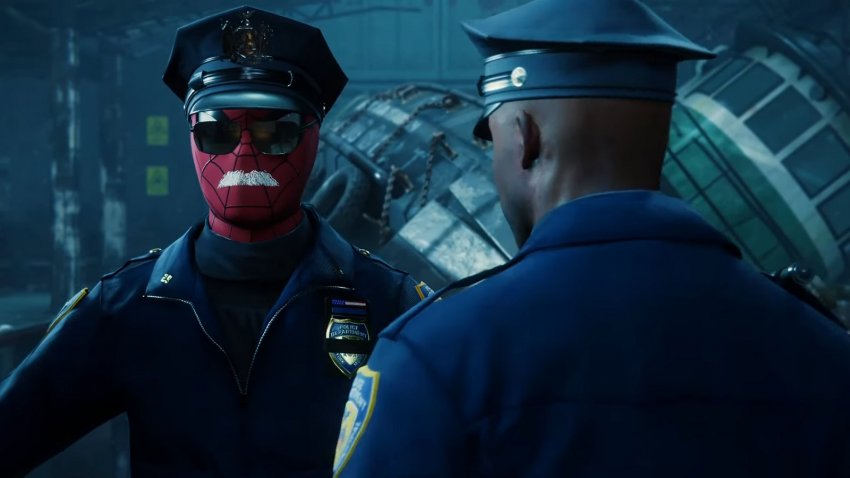 В полицейской форме и с усами Стэна Ли: в Marvel’s Spider-Man нашли неиспользованный костюм - «Новости сети»