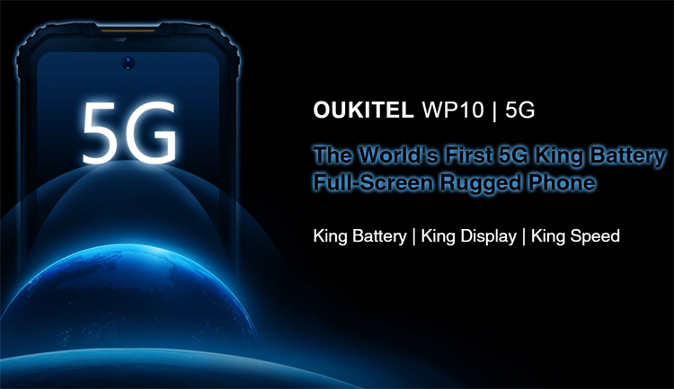 Защищённый смартфон Oukitel WP10 получил батарею на 8000 мА·ч и поддержку 5G - «Новости сети»