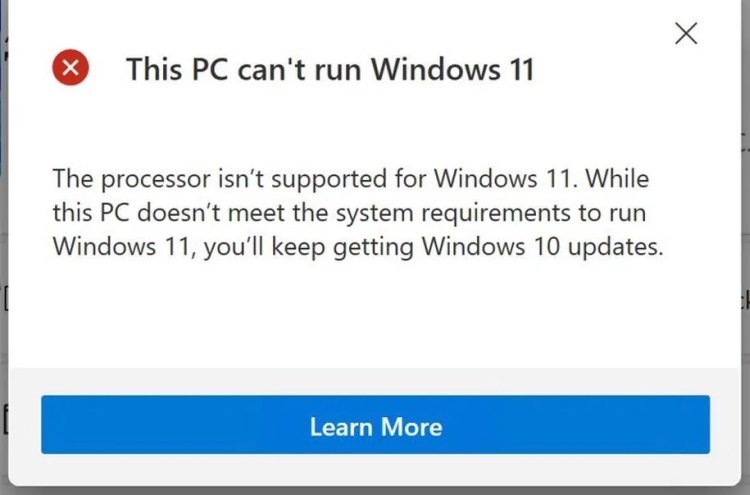 Приложение Microsoft PC Health Check теперь показывает причину несовместимости компьютера с Windows 11 - «Новости сети»