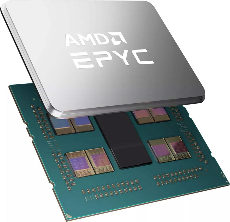 AMD представила EPYC Milan-X с технологией 3D V-Cache: до 64 ядер и до 768 Мбайт кеш-памяти L3 - «Новости сети»