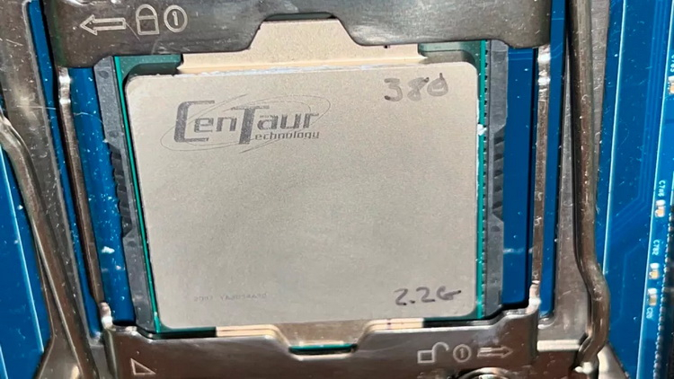 Энтузиаст протестировал Centaur CNS — последний x86-процессор VIA Technologies, который так и не вышел - «Новости сети»