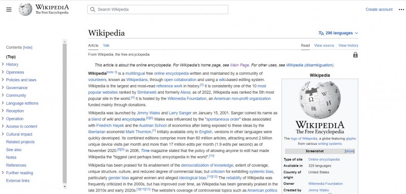«Википедия» потратила больше 10 лет на обновление дизайна, которое ни на что не влияет - «Новости сети»