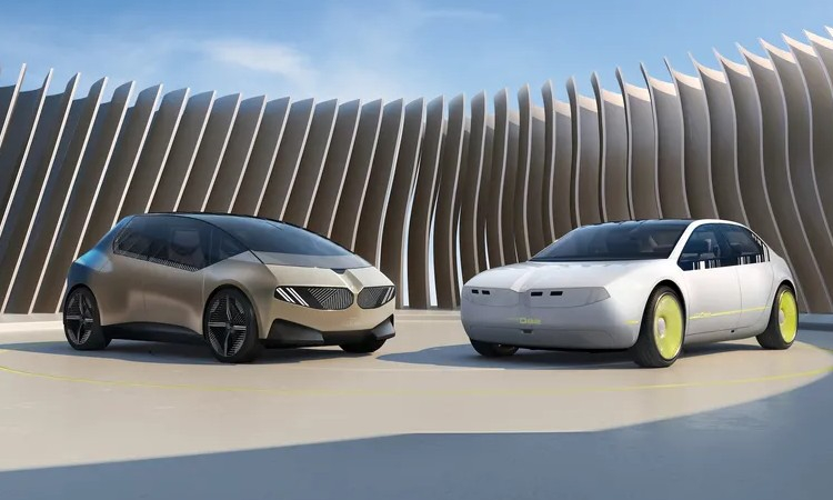 Представлен BMW i Vision Dee — концепт-кар, который буквально может менять цвет - «Новости сети»