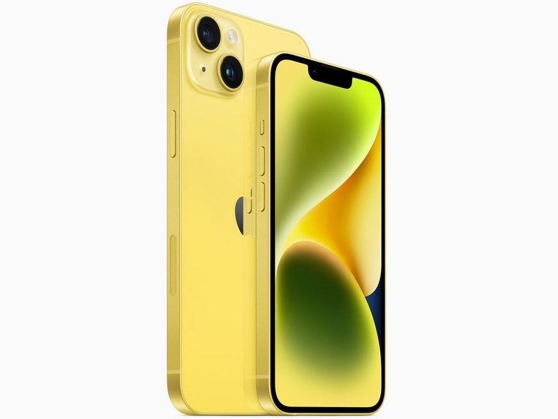 Apple представила iPhone 14 и 14 Plus в новом жёлтом цвете - «Новости сети»
