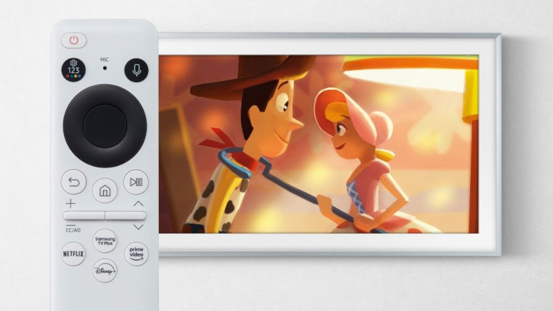 Samsung выпустила телевизор The Frame — Disney100 Edition к столетию Disney — его пульт вдохновлён Микки Маусом - «Новости сети»