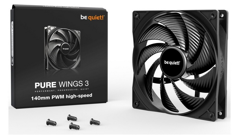 Be quiet! представила тихие корпусные вентиляторы Pure Wings 3 с высоким статическим давлением - «Новости сети»