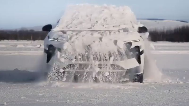 NIO показала, как электромобиль ET9 сам отряхивается от снега - «Новости сети»