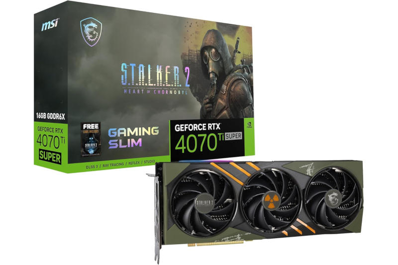 MSI выпустит специальную GeForce RTX 4070 Ti Super для фанатов S.T.A.L.K.E.R. 2 - «Новости сети»