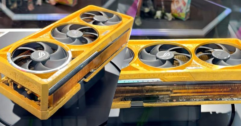 Asus показала золотую видеокарту RTX 5090 ROG Astral Real Gold Edition за $500 тыс. - «Новости сети»