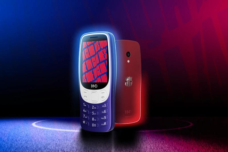 HMD представила кнопочный телефон Barça 3210 — стиль Nokia, логотип «Барселоны» и поддержку DeepSeek - «Новости сети»