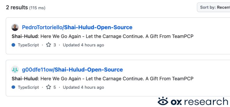 Код червя Shai-Hulud опубликовали на GitHub - «Новости»