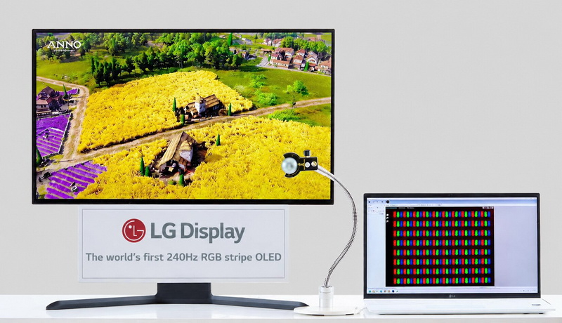 LG начала массово выпускать первые в мире OLED-дисплеи RGB Stripe с 4К и 240 Гц - «Новости сети»