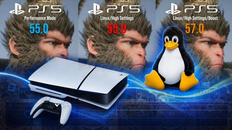 PlayStation 5 с Linux показала почти нативную производительность в играх из Steam - «Новости сети»