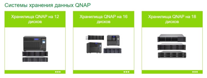 Системы хранения данных QNAP