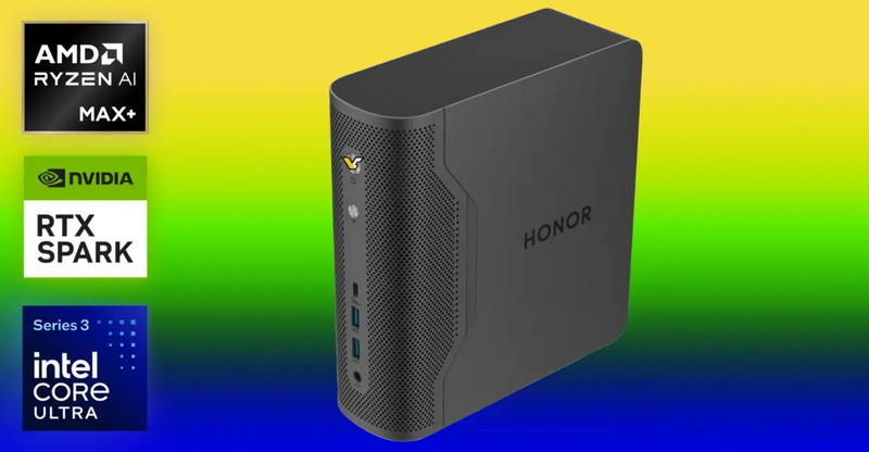 Honor выпустила 2-литровую рабочую станцию с Nvidia RTX Spark и 128 Гбайт памяти - «Новости сети»