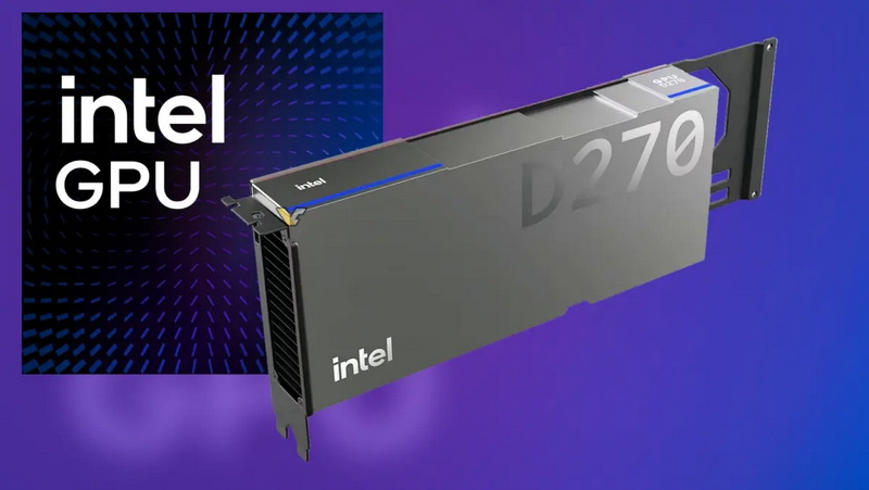 Intel вырезала из GPU блоки 3D-графики и трассировки лучей ради ИИ — представлен D270 с поддержкой до 480 Гбайт LPDDR5X - «Новости сети»